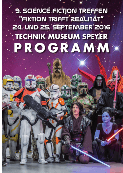 PROGRAMM - Technik Museum Speyer