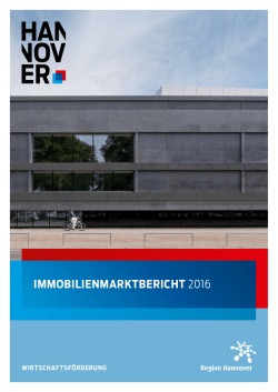 IMMOBILIENMARKTBERICHT 2016