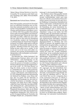 H. Yilmaz: National Identities in Soviet Historiography 2016-3