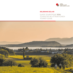 guide touristique 2016 touristische attraktionen - Jura Trois-Lacs