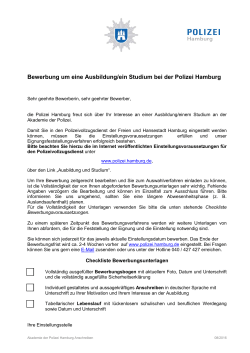 PDF, 1 MB - Akademie der Polizei Hamburg