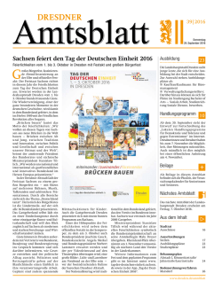 Dresdner Amtsblatt