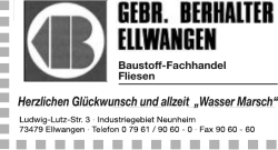 Herzlichen Gl&uuml;ckwunsch und allzeit &bdquo;Wasser Marsch&ldquo;