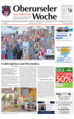 Goldtröpfchen und Herzballon