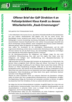 offener Brief