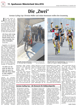 Die &bdquo;Zwei&ldquo;
