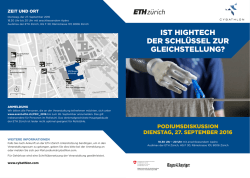 ist HigHtecH der scHl&uuml;ssel zur gleicHstellung?