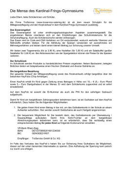 Informationsmaterial - Kardinal-Frings