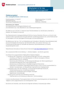 in f&uuml;r das Fortbildungsmanagement