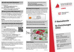 IT-Basisdienste - Hochschule Karlsruhe