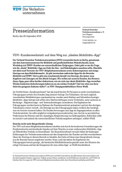 Pressemitteilung - mobility