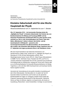 PDF-Version - Deutsche Physikalische Gesellschaft