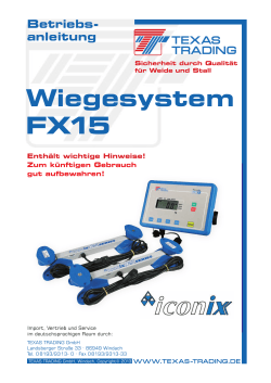Wiegesystem FX15