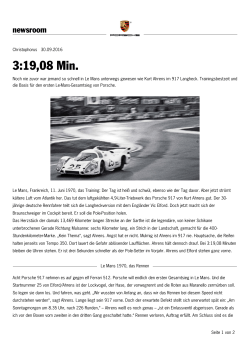 3:19,08 Min. - Porsche Newsroom