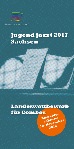 Jugend jazzt 2017 Sachsen