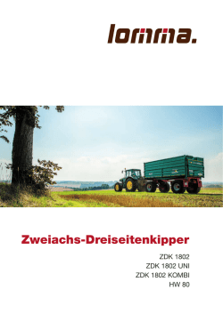 Lomma ZDK-1802 - Lomma Sachsen GmbH