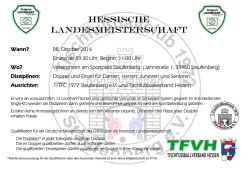 hESSISCHE LANDESMEISTERSCHAFT