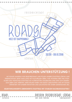 roads dresden friedrichstadt