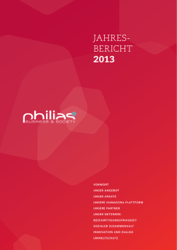 jahresbericht 2013