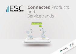 Connected Products und Servicetrends