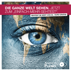Infos - Augenoptik Pl&uuml;mpe