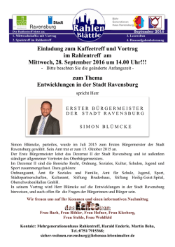 hier - und Sparvereins Ravensburg