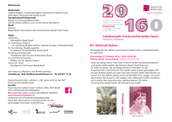 Dr. Gertrud Spiess - Frauenrechte beider Basel