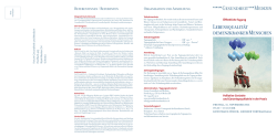 Detailprogramm / Flyer PDF - Forum Gesundheit und Medizin