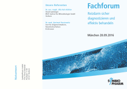 Programm - Symbiopharm