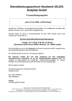 Erste-Hilfe-Auffrischung