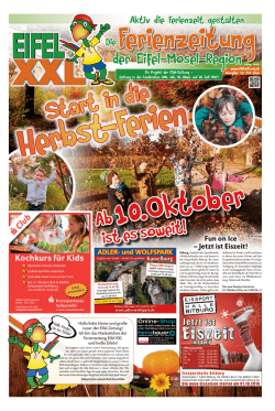 ist es soweit! - Eifel