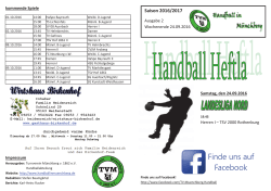 Handball Heftla Ausgabe 2