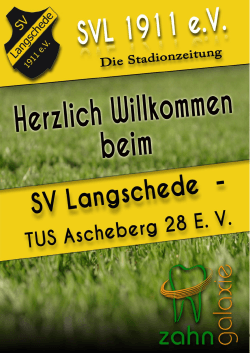 SVL-TuS Ascheberg – 23.02.2014 SVL