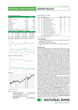 Rentenmarktbericht 29.09.2016 - National-Bank