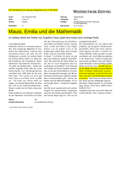 Mausi, Emilia und die Mathematik
