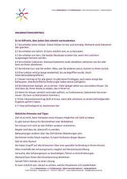 Inkarnationsvertrag