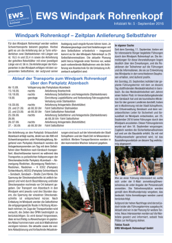 Infoblatt 5 Windpark Rohrenkopf | EWS Sch&ouml;nau