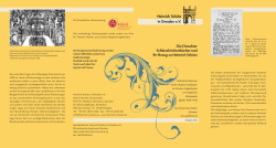 Die Dresdner Schlosskirchenbücher und ihr Bezug zu Heinrich Schütz
