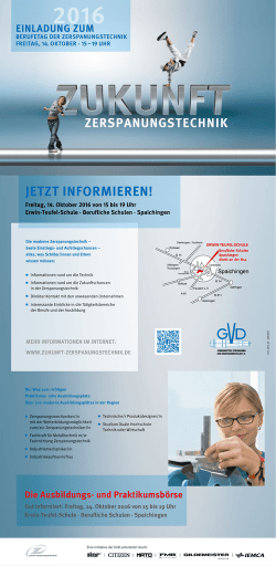 Infos auch hier zum Herunterladen!