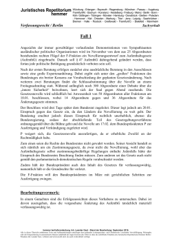 Staatsorganisationsrecht - SV 1 - Juristisches Repetitorium Hemmer