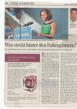 Artikel Kleine Zeitung, 10. September 2016