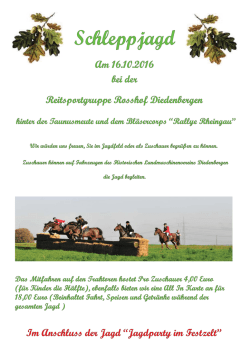 Jagdplakat2016 fertig1.cdr - Turnierorganisation