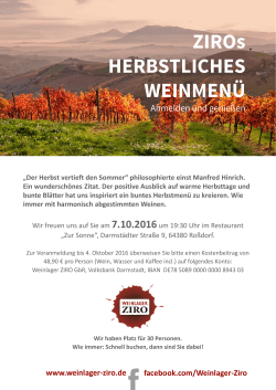 ausverkauft - Weinlager ZIRO