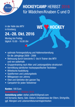we hockey - MTV Kronberg