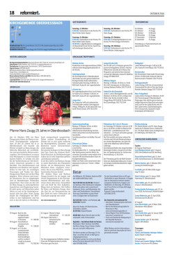 Okt. 2016 - Kirchgemeinde Oberdiessbach
