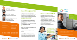 Flyer-Download: Projekt INTEGRA PLUS