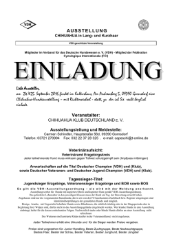 Infos - Chihuahua Klub Deutschland