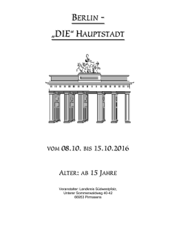 Informationen im Flyer