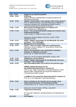 Digitale Innovationen für die Industrie