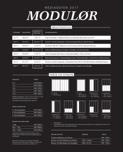 modulør - Modulor